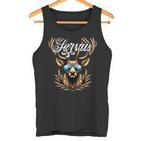 Servus Lederhosen Man Costume Costume Tank Top