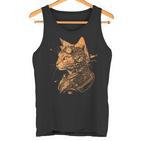 Steam Punk Catkitten Kitty Steampunk Tank Top