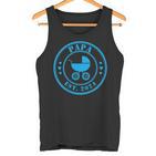 Stolzer Papa 2024 Werdender Papa Est 2024 Tank Top