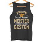 Studier Jeder Bestandene Meisterstück Tank Top