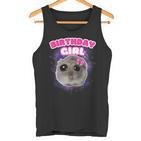 Trauriger Sad Hamster Hamstie Hamsty Hamsti Memes Tank Top