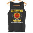 Unterschätze Niemals Ein Alten Mann Ddr East Dutschland Tank Top