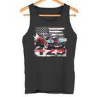 Us Muscle Car Hot Rod Tank Top