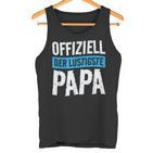 Vater -Atertagsgeschenk Daddyatertag Papiati Papa Tank Top