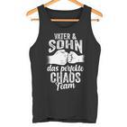 Vater Und Sohn Papaatertagater Tank Top