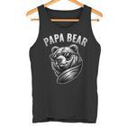 Vatertag Papa Bär Outfit Tank Top