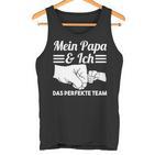 Vatertag Papa Und Sohnater Und Tochter Tank Top