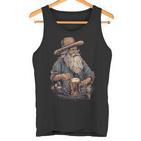 Vatertagsgeschenk Oktoberfestatertag Papa Dad Opa Tank Top