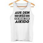 Aikido Hobby Lustiger Aikido Spruch Tank Top