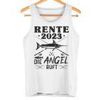 Angler Opa Papa Angeln Ruhestand Rente Tank Top