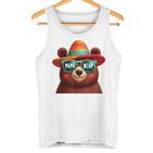 Bär Papa Bear Papaatertagsgeschenk Für Papa Spruch Lustig Tank Top