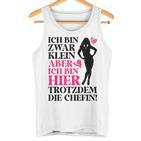 Beste Chefin Hier Tank Top