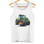 Children's Ich Bin 5 Traktor Bauer & Landwirt Tank Top