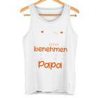 Children's Ichersuche Mich Zu Benehmen Papa Ichersuche Mich Tank Top