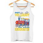 Children's Mitollteamf In Den Kindergarten Steam Train Tank Top