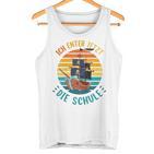 Children's School Child Cool Pirate Boys Ich Enter Jetzt Die School 80 Tank Top