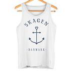 Denmark Skagen Anchor Tattoo Love Heart Copenhagen Tank Top