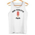 Der Coolste Papa Eis Am Stiel Lustigater Papi Tank Top