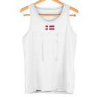 Name Denmark Sauf Jersey For Mallorca Red Tank Top