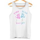 Gender Reveal Papaater Raglan Tank Top