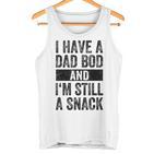 Herren Dad Bod Papa Bierbauchatertag Tank Top