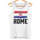 Home Kroatienintage Distressed Weltreisender Tank Top