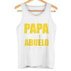 Ich Habe Zwei Titel Papa Und Abuelo Opa Spanien Raglan Tank Top