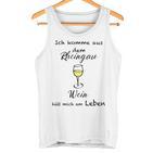 Ich Komme Aus Dem Rheingau Wein Halten Mich Am Leben Tank Top