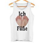 Ich Liebe Füße Lustiges Tank Top