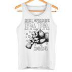 Ich Werde Papa 2024 Baby Ankündigung Papa 2024 Tank Top