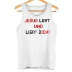 Jesus 4M3 Jesus Leben Und Liebe Dich Glaube Hope Love Tank Top