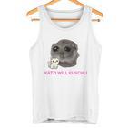 Katzi Will Kuschli Sad Hamster Meme  Tank Top