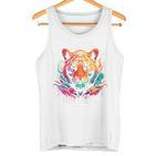 Kinder Cooler Tiger Für Tigerklasse Grundschule Klassentier Tank Top