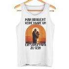 Man Braucht Keine Haare Um Ein Super Papa Zu Sein Sonnenunte Tank Top