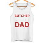 Mein Lieblingsmetzger Nennt Mich Papa Raglan Tank Top