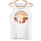 Papa Und Tochter Wandern Camping Abenteuer Tank Top