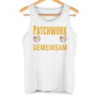 Patchwork Papa Gemeinsam Sind Wir Stark Bonus Papa Spruch Tank Top