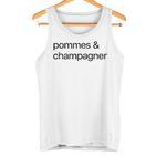 Pommes & Champagner X Liebe Champagne Frites Love Fun Tank Top