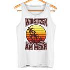 Surfer Beach Seaintage Surf Fernweh  Tank Top