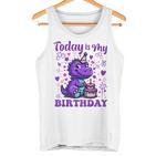 Today Is My Birthday Dinosaurier Party Dekorationen Tank Top