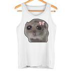 Trauriger Hamster Meme Trauriger Hamster Tank Top