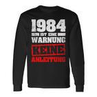 1984 Ist Eine Warnung Keine Inleitung Langarmshirts