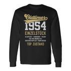 68 Jahre Oldtimer 1954 Vintage 68Th Birthday Langarmshirts