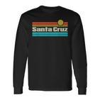 70S 80S Ca Retro Sunset Santa Cruz Langarmshirts