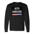 Akuter Ausbrechreiz Ernc Gray Langarmshirts