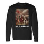 Albanian Warrior Langarmshirts