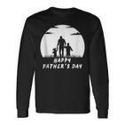 Alles Gute Zumatertag Für Papa Und Kinder Outdoor- Langarmshirts