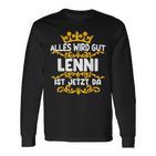 Alles Wird Gut Lenni Ist Da Langarmshirts