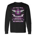 Als Gott Mich Vor 25 Jahren Schuf Grinste Er 25Th Birthday S Langarmshirts