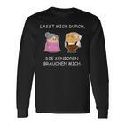 Altenpflege Care Humour Slogan Langarmshirts